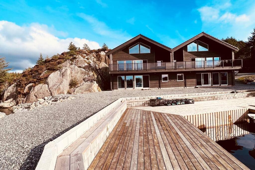 Eksklusiv Rorbu - Havblikk 1 - Batutleie Villa Bekkjarvik Ngoại thất bức ảnh